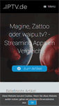 Mobile Screenshot of iptv.de